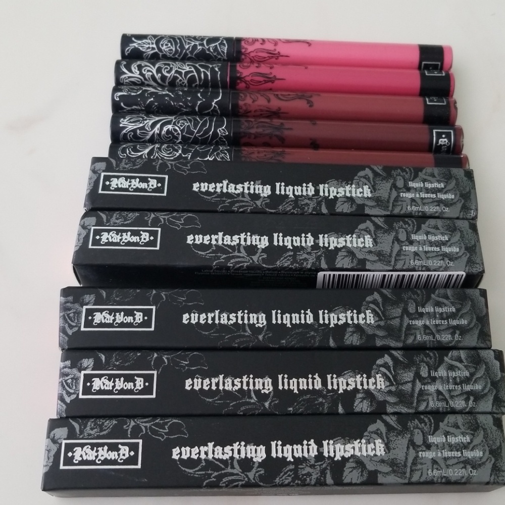 Kate Von D liquid lipstick. Please see details.